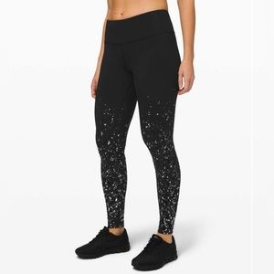 Lululemon Speed Wunder Tight 28" in Speckle Shine Size 6
